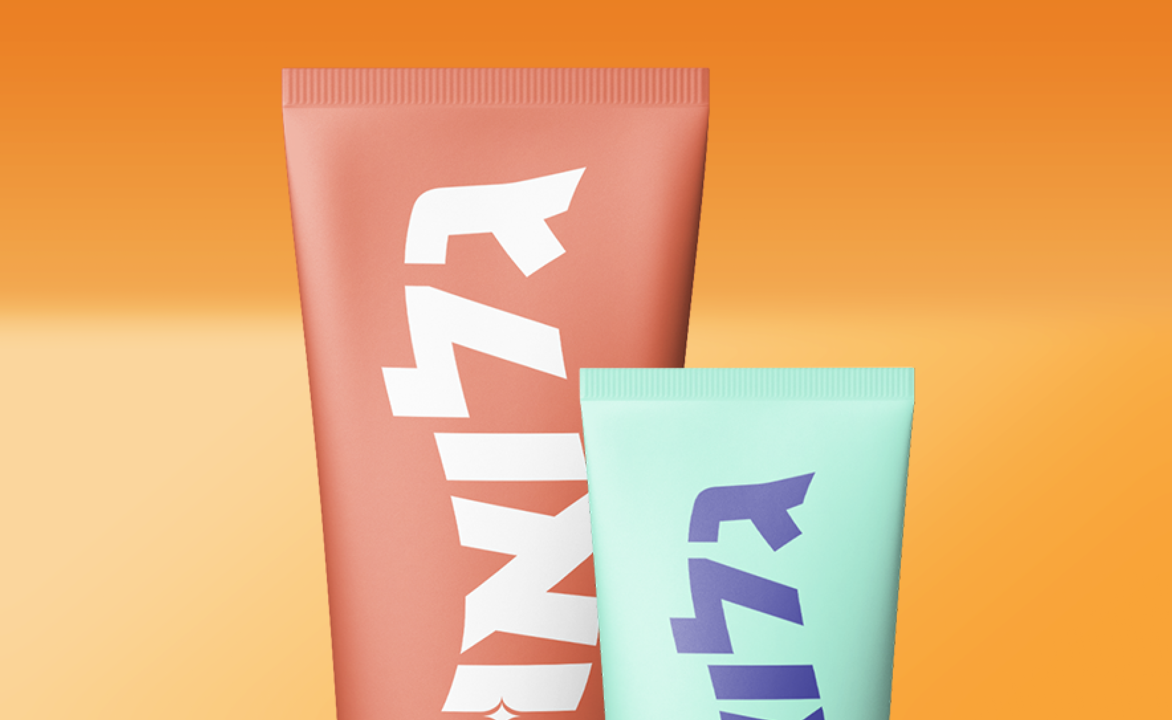A close-up Mockup of glow Products